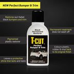 T-Cut Perfect Bumper & Trim, Black Permanent Restorer, 11.83 fl oz