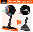 WRAPXPERT Window Tint Squeegee 2PCS 8-INCH Wide Blade Squeegee for Car Window Film Installation, Windows Tint Tool Kit for Windshield, Rear Glass Water Removal Bathroom Cleaning Kit