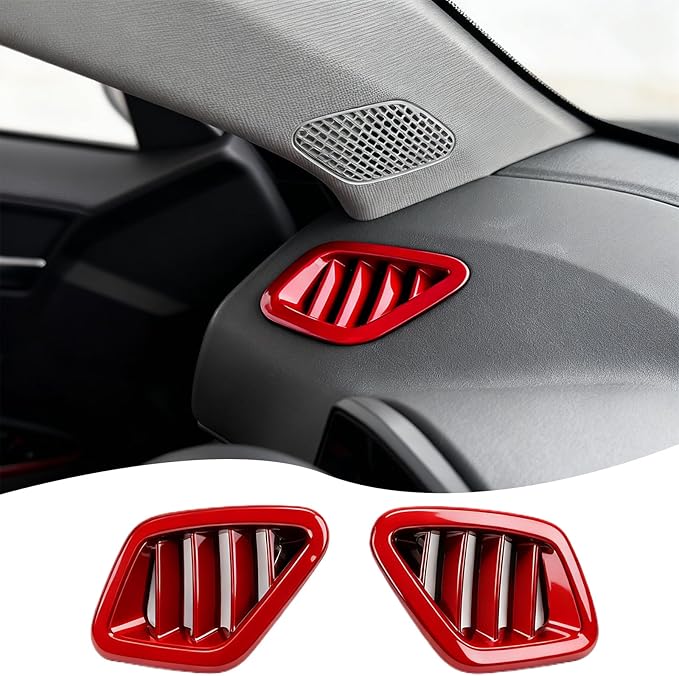 Dashboard Air Vent Cover, for kia k4 2024 2025 2026,Sport Interior Trim Accessories - Wine Red