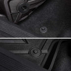 LASFIT Floor Mats for Ford Explorer 2020-2026 7 Passenger TPE All Weather Protector Anti-Slip Floor Liners, 2026 2025 2024 2023 2022 2021 2020 Explorer 7 Seats Accessories, 1st& 2nd& 3rd Row, Black