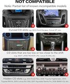 APPS2Car for Magsafe CD Player Phone Mount [17 Strong Magnets] Magnetic CD Phone Holder for Car Hands-Free Car Mount Compatible with iPhone 17 16 15 14 13 12 Pro Max Mini Plus MagSafe Case All Phones