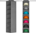 Lifewit Hat Organizer for Baseball Caps, Hat Rack Hanging Storage, Non-Woven Fabric Display Shelf Holds Up to 40 Hats, Cap Ho