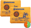 100gx2pcs Rechargeable Desiccant Packs for Storage, Color Indicating Silica Gel Packets Moisture Absorbers with Visible
