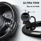 Steering Wheel Cover for BMW X3(2014-2017) X5(2014-2018) 3 Series(2012-2019) 5 Series(2014-2016) 328i 320i 330i 325i 528i 535i 530i 540i M3 2 4 6 Series X4 X6 M2 M4 M5 M6 Accessories (Glossy Black)