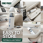 Portable Cordless Car Vacuum, 15000Pa High Suction Handheld Vacuum Cleaner, 2-in-1 Vacuum & Blower, with 4 Attachments & Port