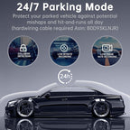 Dash Cam Front and Rear, 2.5K+1080P Dual Dash Camera for Cars, Ecomoment Car Camera with 1.47" IPS Screen, Built-in Wi-Fi, 17