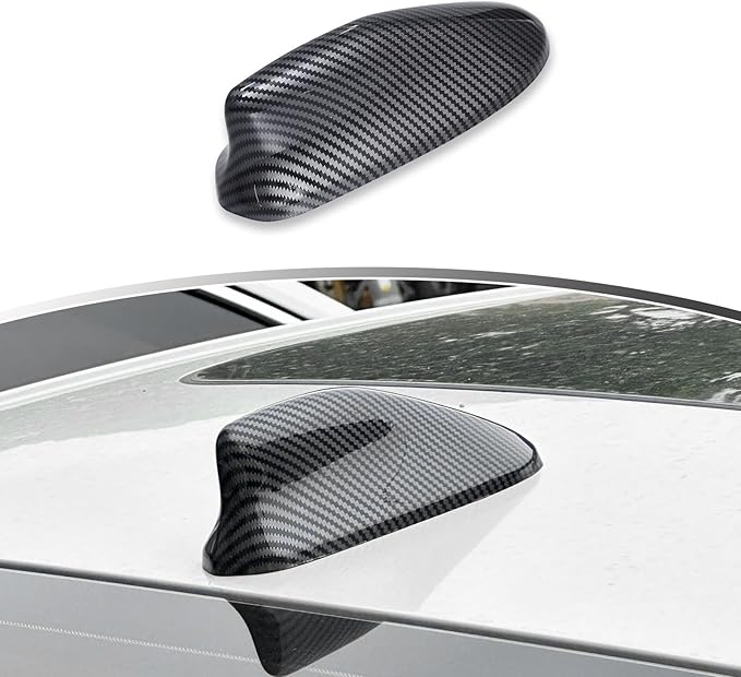 YINGTUU for Honda Accord 2018 2019 2020 2021 2022 Accessories Car Antenna Toppers Car Shark Fin Cover Decoration Exterior Trim Carbon Fiber Pattern