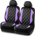 Road Comforts Seat Covers, Premium Leather Car Seat Covers Front Seat for Women Girls,Airbag Compatible, Automotive Seat Cove