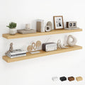 Dreamland 48Inch Floating Shelves for Wall, Rustic Wooden Storage Shelf for Living Room, Kitchen, Farmhouse, Wall Mounted Dis