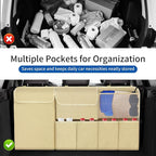 Car Trunk Organizer Backseat Hanging Organizer with Storage Pockets for Subaru Crosstrek, Forester, Outback, Ascent