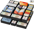 DIMJ Drawer Organizer Clothes - 20 Pack Closet Drawer Organizer Bins for Baby Clothes Storage, Fabric Dresser Organizer for N