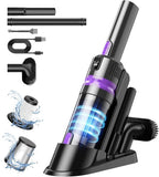 Handheld Vacuum Cordless Rechargeable 2-Speed Modes| 3-in-1 Portable Cordless Vacuum Cleaner with Charging Dock, for Car Home