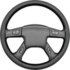 MEWANT Steering Wheel Cover for Chevy Silverado 1500/2500 / 3500 2003-2006 / Silverado 1500 2500HD 3500 Classic/Trailblazer Hand-Stitched Microfiber Leather Steering Wheel Wrap