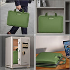 Fireproof File Organizer,Fireproof Document Box with Lock,Large 13 Pocket Expanding File Folder,Hard-Shell Portable Safe Stor