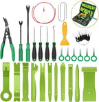 GOOACC 40Pcs Trim Removal Tool,Auto Terminal Removal Key Tool,Auto Clip Pliers Stereo Removal Tools,Car Upholstery Repair Rem