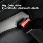 2Pack Leather Car Seat Gap Filler – Anti-Drop Console Organizer, Scratch-Resistant Waterproof Easy to Clean, Fits 90% Vehicles Without Blocking Seat Movement