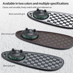 Multifunctional Car Dashboard Organizer - Anti-Slip Phone Holder with 360° Rotation, Parking Number Pad & Storage for Sunglas