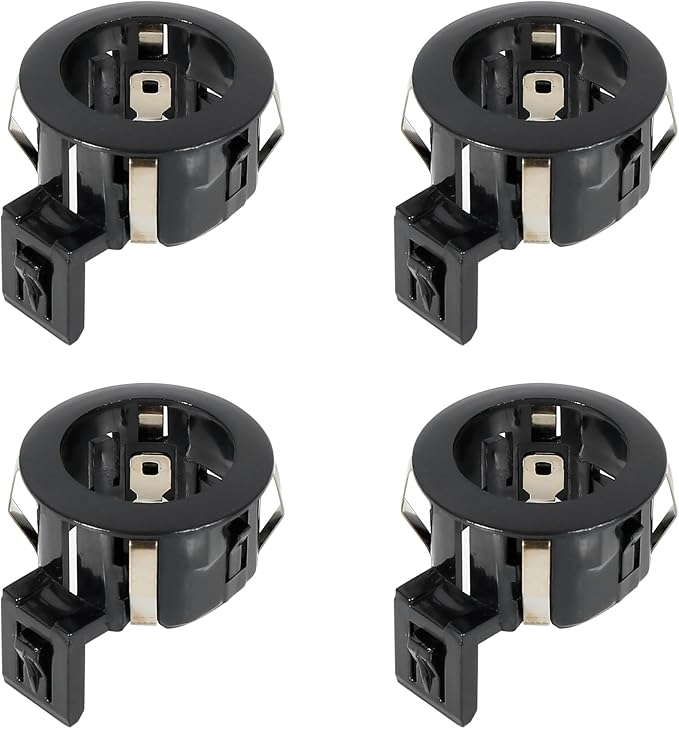X AUTOHAUX 4pcs 89348-33030-C0 Car Rear Bumper Parking Sensor Retainer for Toyota Tundra 2007-2013 for Toyota FJ Cruiser 2011