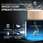 Car Air Freshener 50ML (1.7 FL OZ) Car Air Fresheners Perfume - Saffron Amber Fragrance Oil Air Diffuser for Car, 180+ days L
