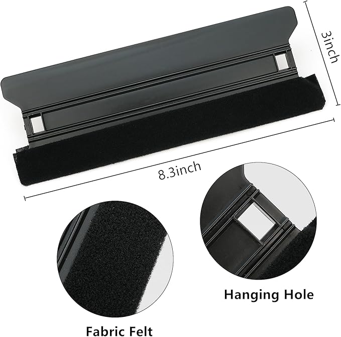 Umaki 8.3inch Large Vinyl Wrapping Felt Squeegee with 4inch Vinyl Squeegee Applicator for Fastly Installing Vehicle Tinting Film Graphic or Wallpaper, Finish Smoothing/Cleaning Work, 3pack