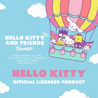 Hello Kitty and Friends Steering Wheel Cover, Universal Fit Cute Accessories for Women, Stylish Decor Gift Hello Accessories - Fits Standard Wheels 14.5"-15"