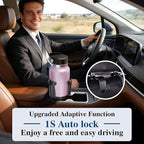 Car Cup Holder Expander, Cup Holder Extender Adapter with Expandable Arm and Adjustable Base, Compatible with Yeti Ramblers, 