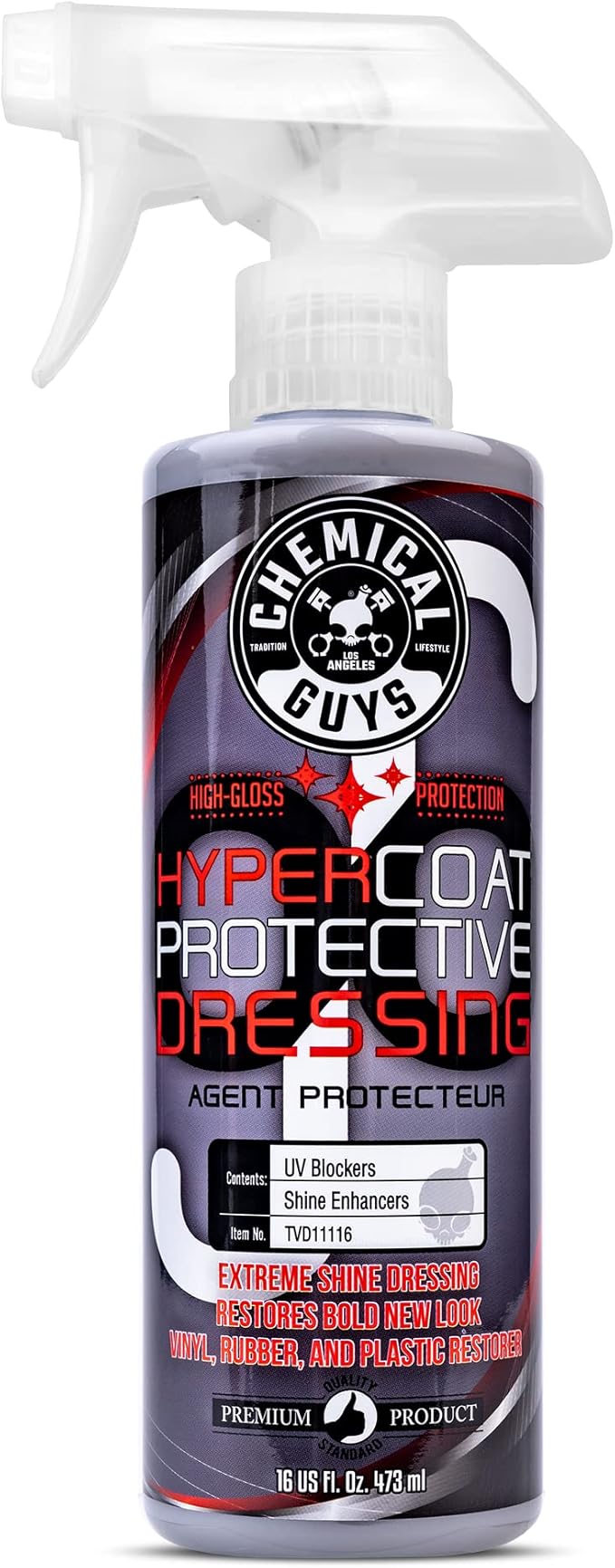 Chemical Guys G6 HyperCoat High Gloss Protectant Dressing, For Vinyl, Rubber, Plastic, Tires and Trim, Gloss Dressing Restore