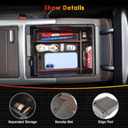 for 2024 Hyundai Palisade Center Console Organizer Tray for 2023-2025 Palisade SE/SEL/XRT/Limited/Calligraphy Armrest Box Secondary Storage Glove Box Insert Accessories (23-25 Palisade Red Trim)