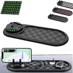 Multi-Functional Support Anti-Slip Pad, 360° Rotatable Multifunction Car Anti Slip Mat Phone Holder, Anti Slip Car Dash Grip 