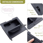 JDMCAR One-Touch Hidden Storage Box Compatible with 2024 2025 2026 Toyota Tacoma Center Console Organizer Armrest Secret Compartment