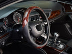 ZHOL 16 inch Steering Wheel Cover Wood Grain, Compatible Large-Size for F150 F250 F350 Ram 4Runner Tacoma Tundra Range Rover 