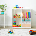 Beach Starfish Storage Basket Waterproof Canvas Toy Storage Bin Beach Room Decor Collapsible Outdoor Basket with Leather Hand