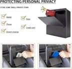 JDMCAR One-Touch Hidden Storage Box Compatible with Toyota 4Runner Accessories 2025 2026 Center Console Organizer