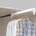 Pull Out Clothes Rail Extendable Pull Out Closet Rod - Wardrobe Pull-Out Trousers Rack, Pull Out Clothes Rail 30-60Cm, Wardro