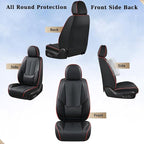 Coverado Seat Covers, Car Seat Covers Front Seats, Car Seat Cover, Car Seat Protector Waterproof, Car Seat Cushion Nappa Leat