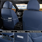 Coverado Seat Covers, Car Seat Covers Front Seats, Car Seat Cover, Car Seat Protector Waterproof, Car Seat Cushion Nappa Leat