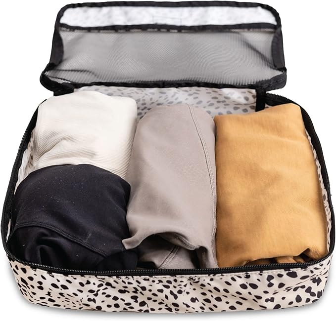 Jadyn Packing Cubes for Travel, 6-Piece Large Packing Cube Organizer Set for Suitcase, Duffel Bag, Luggage, Multiple Sizes Tr