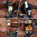 Phone Holders for Your Car, Adjustable Car Cup Holder Expander with Rubber Grip, Secure Hold, Multi-Scenario Use for Drivers,