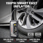 LOKITHOR JP400 Jump Starter with Air Compressor, 2500A 12V Portable Car Battery Booster Pack (8.5L Gas/6.5L Diesel) with