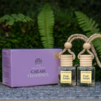 Hanging Car Air Freshener, Long Lasting Scent, Cute Air Fresheners for Women, 2 Pack Non-Toxic Essential Oil Diffuser, Made i