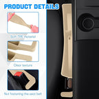2PCS Car Seat Gap Filler Organizer, Car Seat Organizer, Multifunctional Seat Gap Storage Box for Phone Key, Fill The Gap & Stop Things from Dropping, Universal for Most Vehicles (Beige)