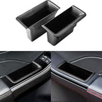 TACOBRO Front Row Door Handle Organizer for Ford Escape 2020-2024 2025 2026 Accessories, Escape Door Storage Pocket Insert Tr