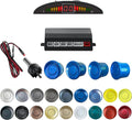 Parking Sensor Kit Backup Sensor Kit Reverse Sensor for Car 18 Color Options for Probes Adjustable Alarm Volume Professional 