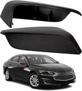 Passenger Side Mirror Cover Replacement for Chevrolet Chevy Malibu 2016 2017 2018 2019 2020 2021 2022 2023 2024 2025 - Right Side Mirror Covers, Rear View Mirrors Cap Accessories Textured