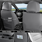 Coverado Car Seat Covers, Front Covers for Cars, Car Seat Cover Front Seats, Automotive Seat Cover, Waterproof, Leather Car S
