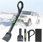 25.8'' Larger Ice Scrapers for Car Windshield | Dang Near Indestructible Ice from Scrape Frost and Ice |3-in-1 Emergency Snow Shovel | Detachable Remover with Foam Grip for Small Cars, Trucks, SUVs