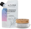 Azuna Air Freshener & Odor Eliminator for Strong Odor | 1 Room Kit Includes (1) Empty Luxe Glass Jar & 8oz Refill with Tea Tr