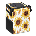 Car Trash Can – Multi-Purpose, Lightweight and Portable with Durable Water-Resistant Coating, No Installation Required, Practical and Ample Capacity, Variety of Colors.Beautiful Sunflower