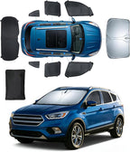 Sun Shades for Ford Escape 2013-2019 Windshield Sunshade Accessories Full Window Shades for Escape Front Rear Side Window Covers Fixed with Inserts Sun Visor Blocker Privacy Car Keep Car Cool 8 PCS