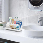 GFWARE Toothbrush Holders for Bathrooms Countertop Organizer - Kids Electric Toothbrush and Toothpaste Holder Detachable 7 Sl